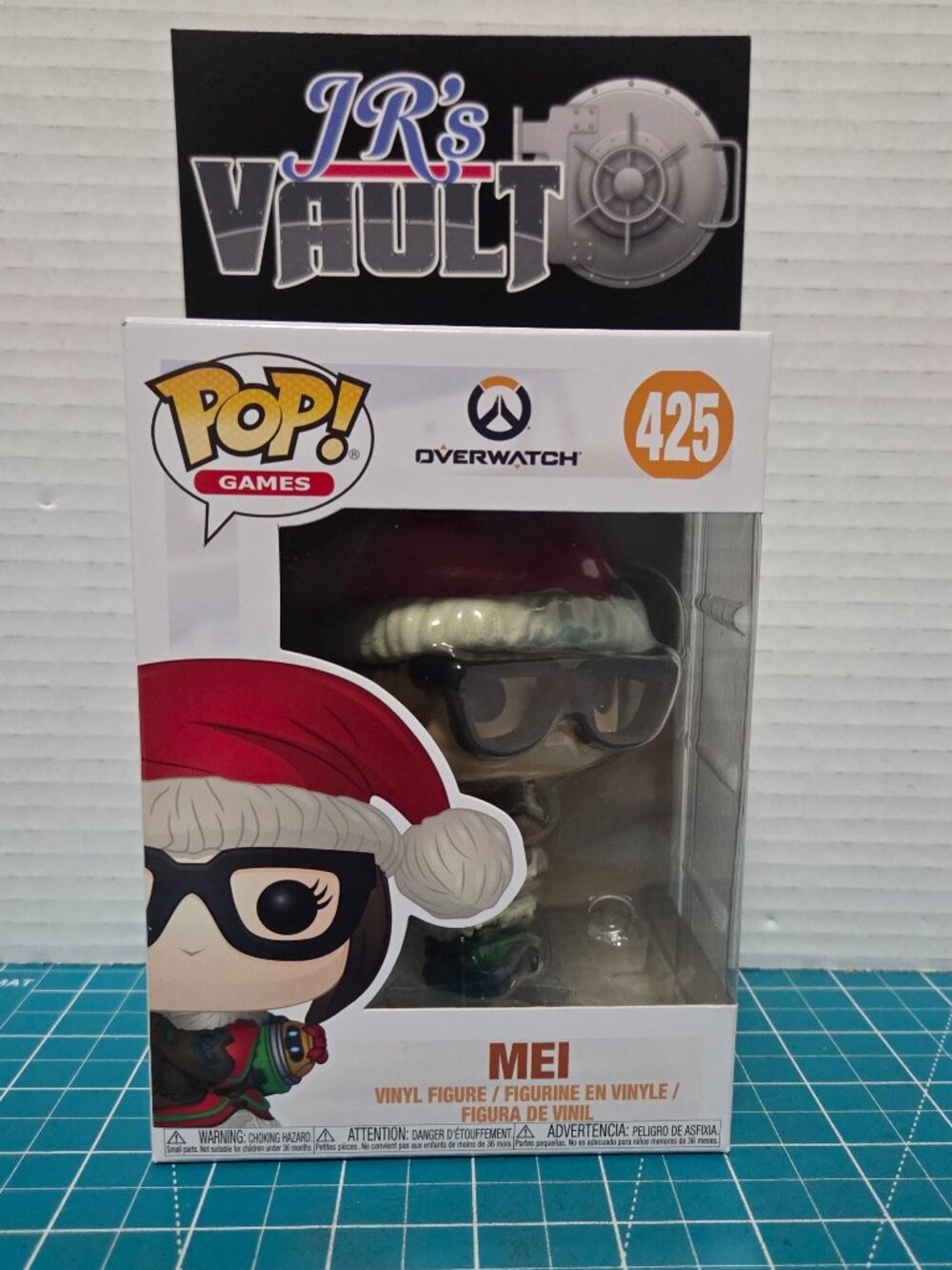 Funko POP Games Overwatch Mei Holiday Christmas 425 Vinyl Figure
